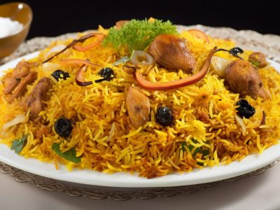 plate-biryani-with-bunch-food-it